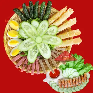 Hình ảnh Combo Mẹt Lụi  Bò Lá Lốt Vs Chả Ram Tôm Đất Nhỏ