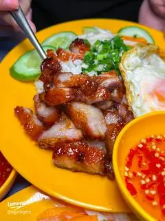 Hình ảnh Cơm ba rọi nướng 