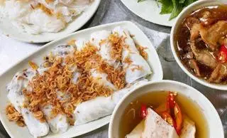 Hình ảnh bánh cuốn thập cẩm 