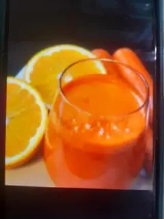 Hình ảnh Nước ép cà rốt cam