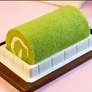 Hình ảnh bông lan lá dứa cuộn kem
