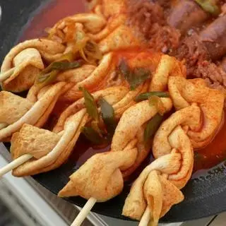 Hình ảnh Chả cá Hàn xoắn ( 2 xiên )