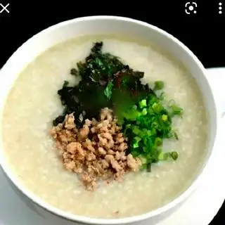 Hình ảnh Cháo Tim Cật - Nấu kèm hành - tía tô