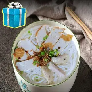 Hình ảnh Bún chả cá + chả lụa