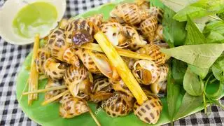 Hình ảnh ốc hương xào xả ớt 
