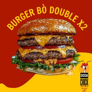 Hình ảnh Burger double and double x2