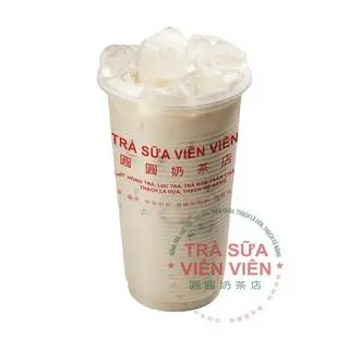 Hình ảnh Lục trà sữa 墨绿奶茶 - size L