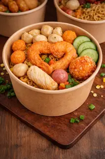 Hình ảnh Mì trộn Indomie topping