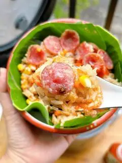 Hình ảnh Xôi xúc xích