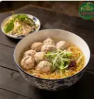 Hình ảnh (BF) Mì nước bò viên sa tế tôm T (M)