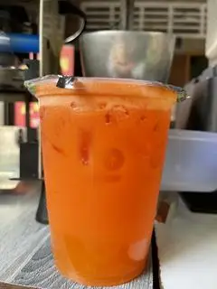 Hình ảnh Nước ép thơm - cam - cà rốt