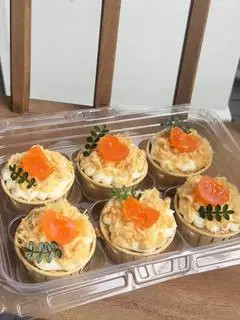 Hình ảnh Set 6 bông lan trứng muối