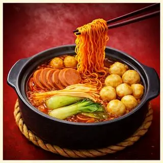 Hình ảnh Mì cay mọc viên