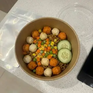 Hình ảnh Mỳ trộn cá viên