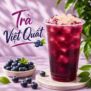 Hình ảnh Trà Việt Quất (Ly lớn)