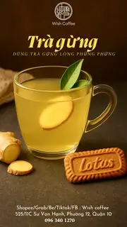 Hình ảnh Trà gừng mật ong nóng