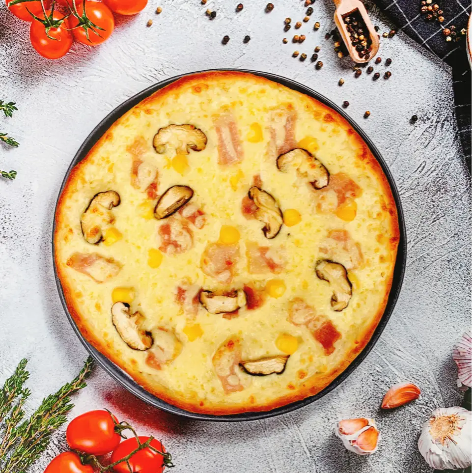 Hình ảnh Pizza Thịt Xông Khói (S)