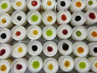 Hình ảnh Sữa chua hũ mix vị ( 10 hũ )