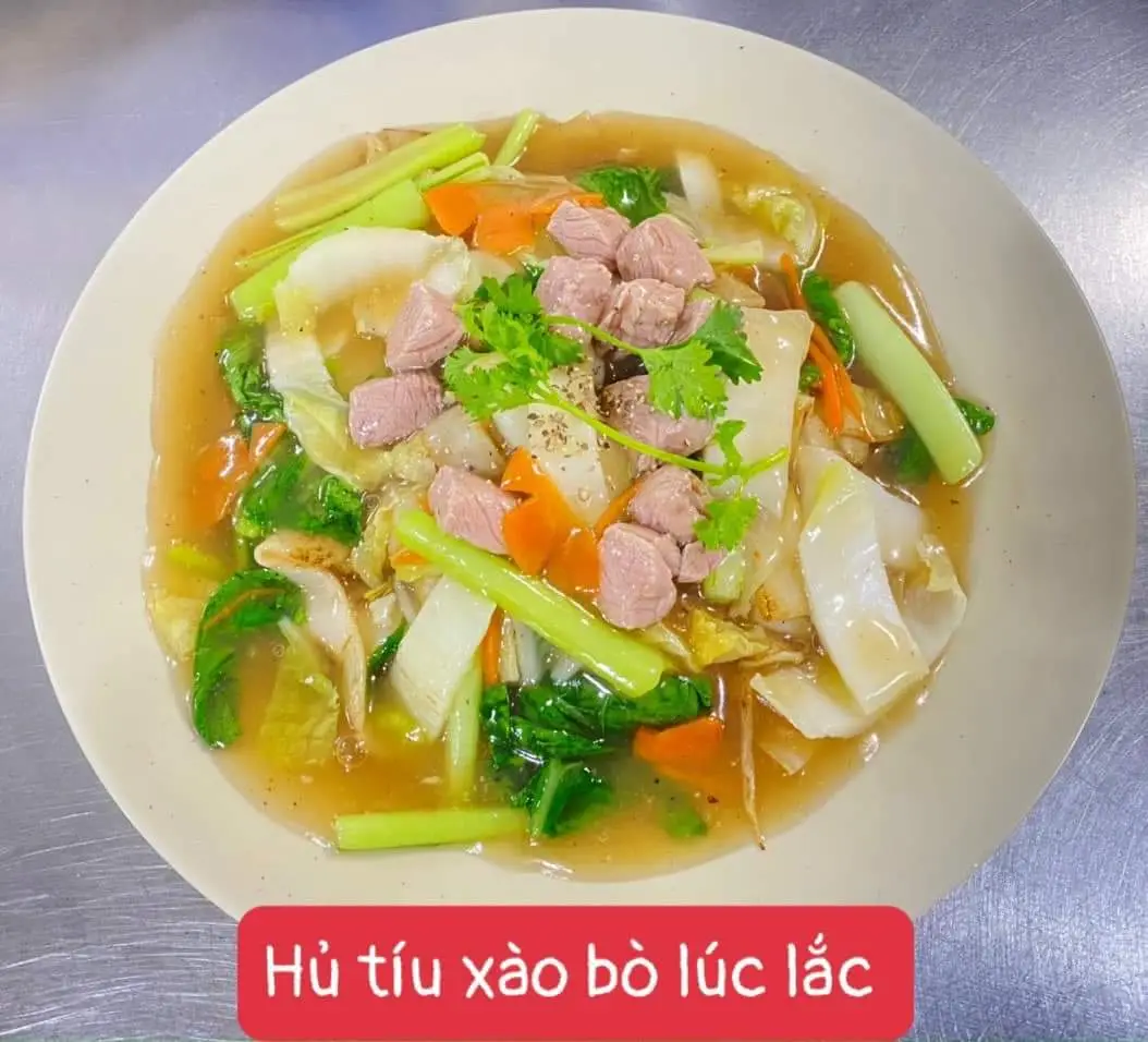 Hình ảnh hủ tiếu xào thập cẩm 