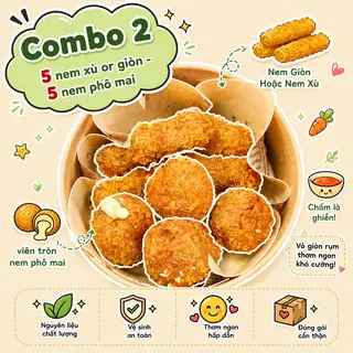 Hình ảnh Combo 2: Xù Or Giòn - Phô Mai 