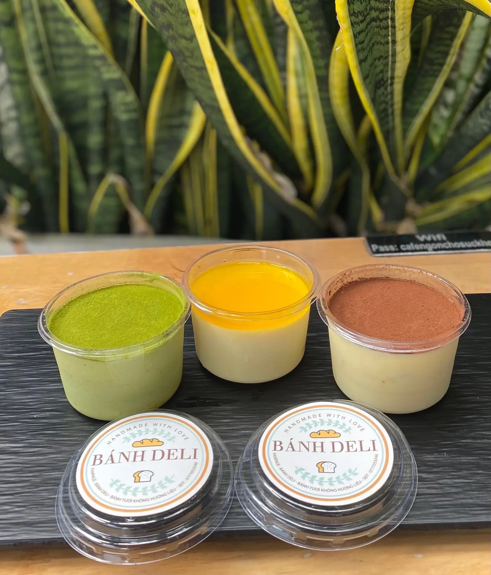 Hình ảnh Combo tuyệt đỉnh: 1 Tiramisu + 1 Mousses Trà Xanh + 1 Mousses Chanh Dây