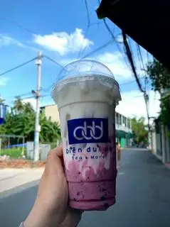 Hình ảnh Latte việt quất 