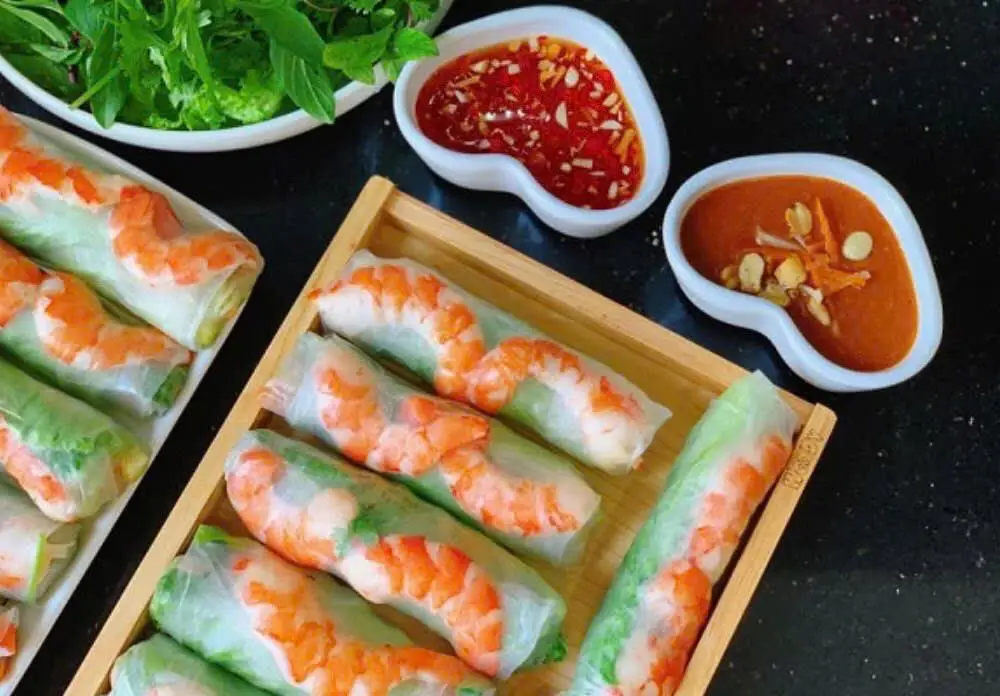 Hình ảnh Phở Cuốn Tôm Thịt Set 5c