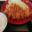 Hình ảnh Chikin katsu set - Deep fried chiken with rice - チキンカツ定食