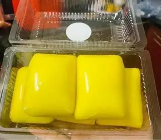 Hình ảnh bánh crepe sầu riêng -hộp 5 chiếc