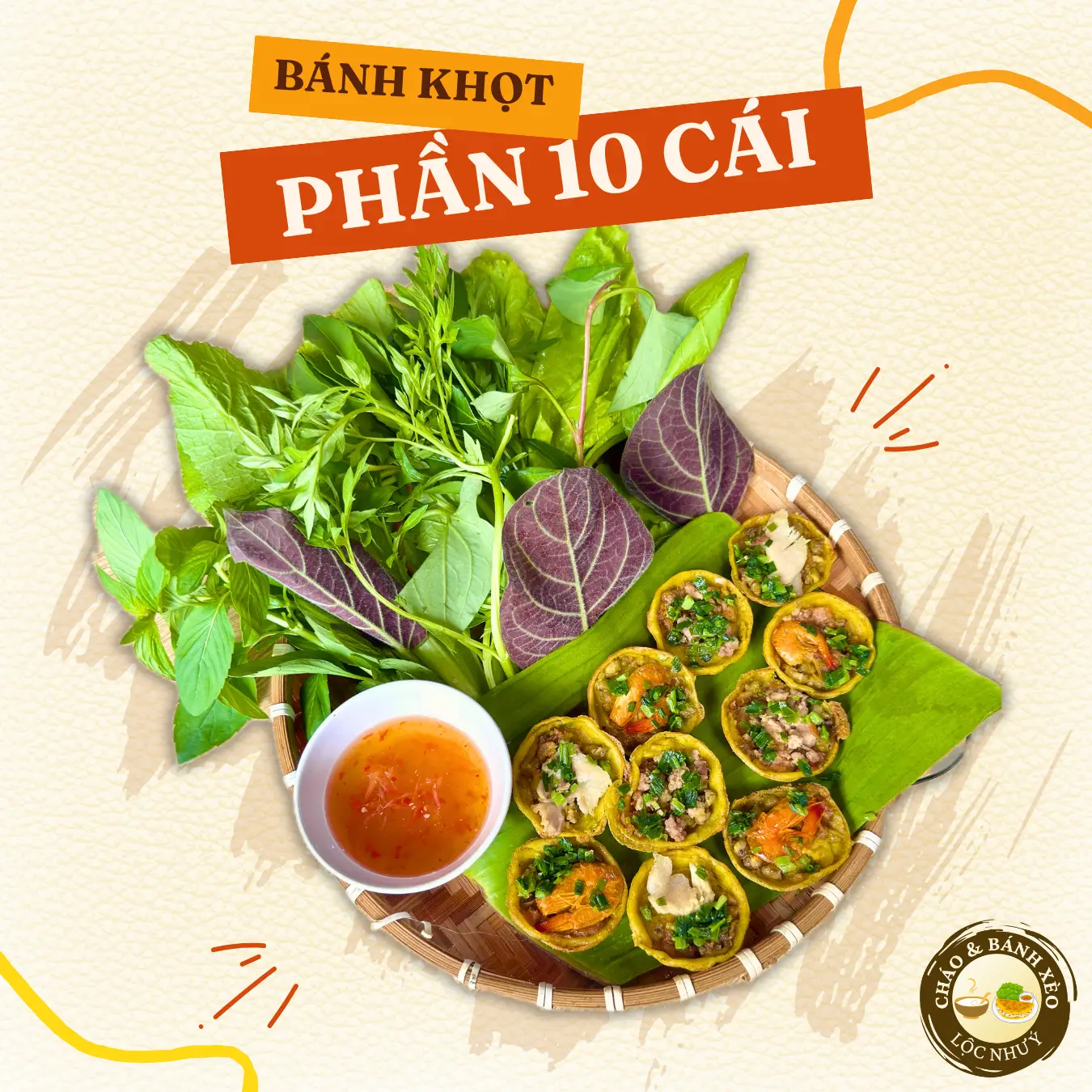 Hình ảnh Bánh Khọt phần 10 cái