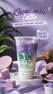 Hình ảnh Khoai môn Latte - béo ngậy, thơm bùi