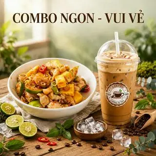 Hình ảnh Combo Ngon-Vui Vẻ: Chân Gà Nhà Làm- Cà Phê Sữa/ Sữa Tươi/Muối/ Bạc Xỉu
