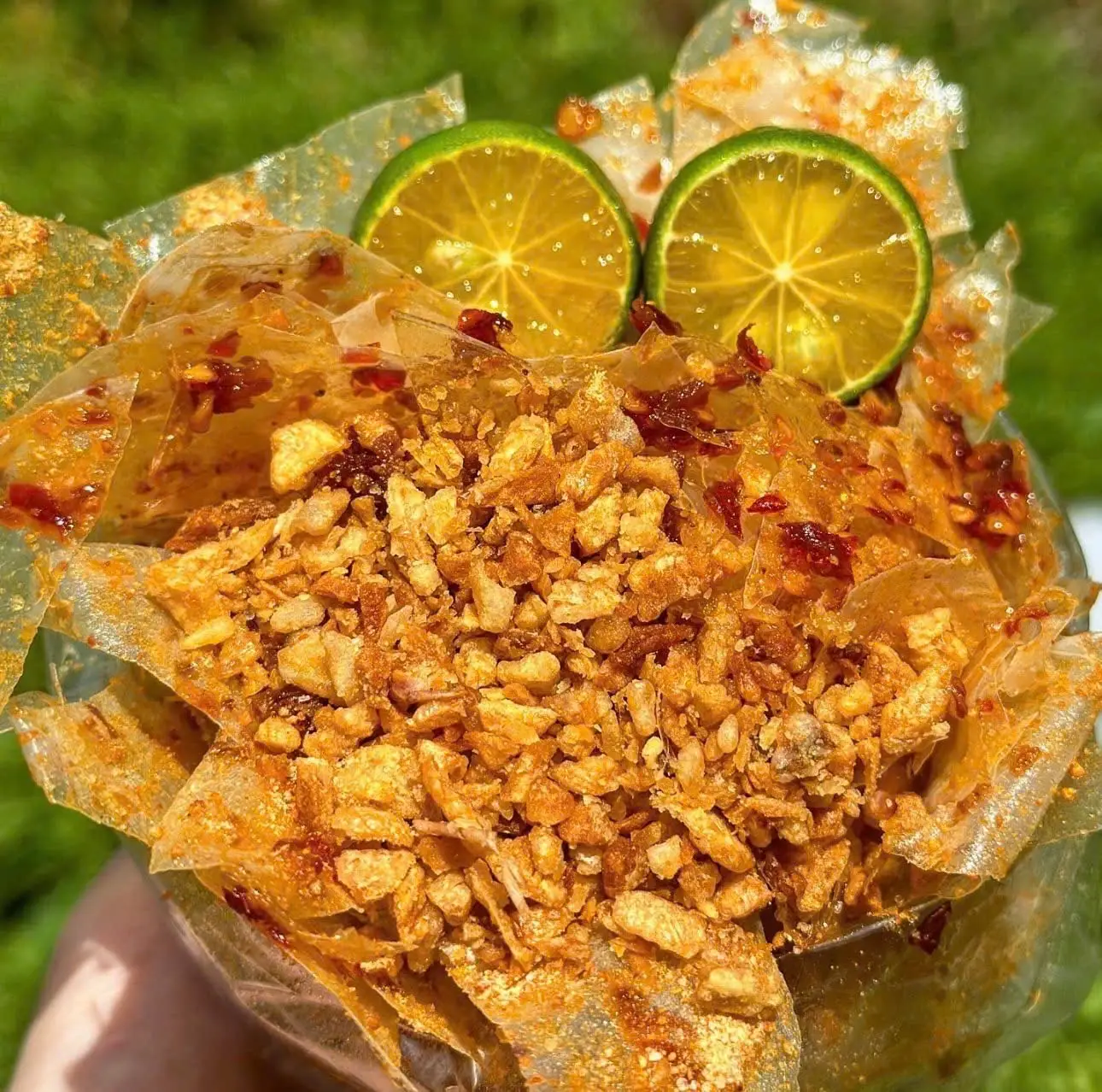 Hình ảnh Bánh tráng muối nhuyễn SATẾ TỎI