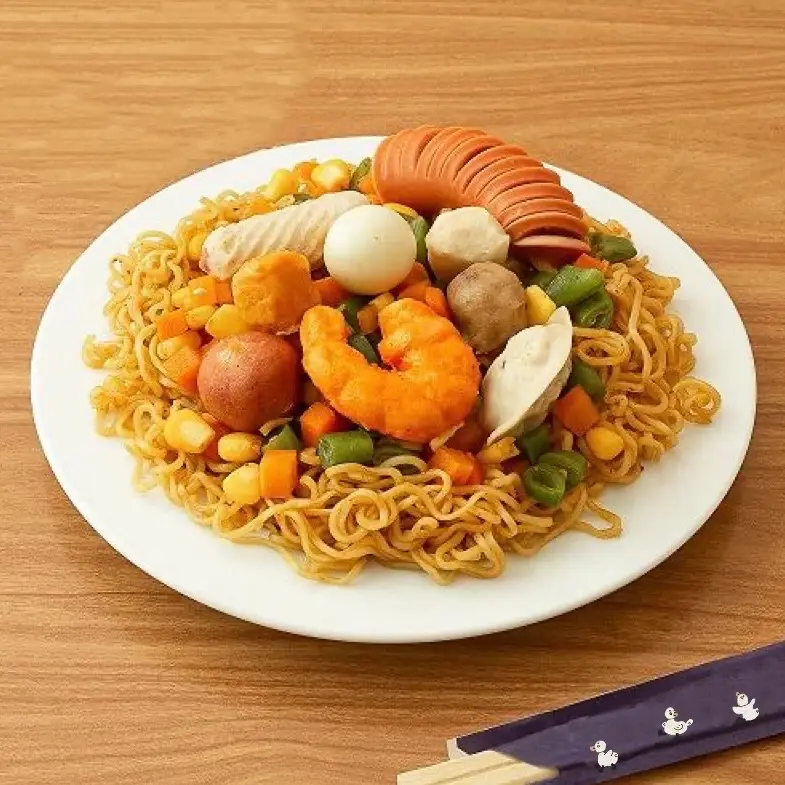 Hình ảnh Mì Trộn Đặc Biệt Full Topping