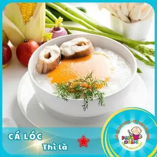 Hình ảnh cháo cá lóc thì là size L