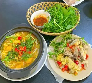 Hình ảnh Bánh canh cá lóc - đầu - lòng