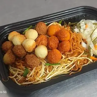 Hình ảnh Mì Trộn 3 Topping Cá Viên