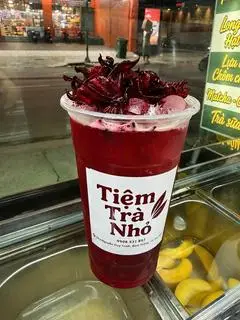 Hình ảnh Trà Hibicus ( Atiso đỏ) 
