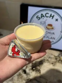 Hình ảnh Bánh flan phô mai béo ngậy