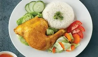 Hình ảnh Cơm gà xối mỡ mV