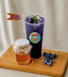 Hình ảnh Trà Kombucha Việt Quất
