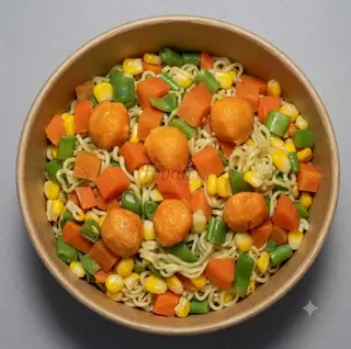 Hình ảnh Mì Trộn Tôm Viên