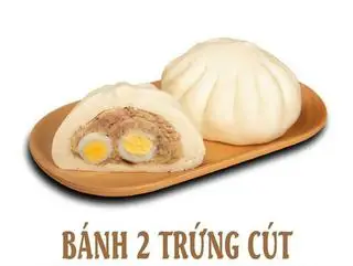 Hình ảnh BÁNH BAO THỌ PHÁT 2 TRỨNG CÚT