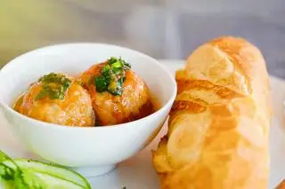 Hình ảnh bánh mì xíu mại