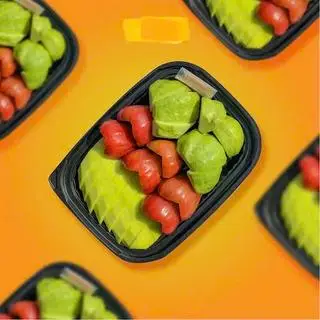 Hình ảnh Xoài + Mận An Phước + Ổi ruby + Muối tôm