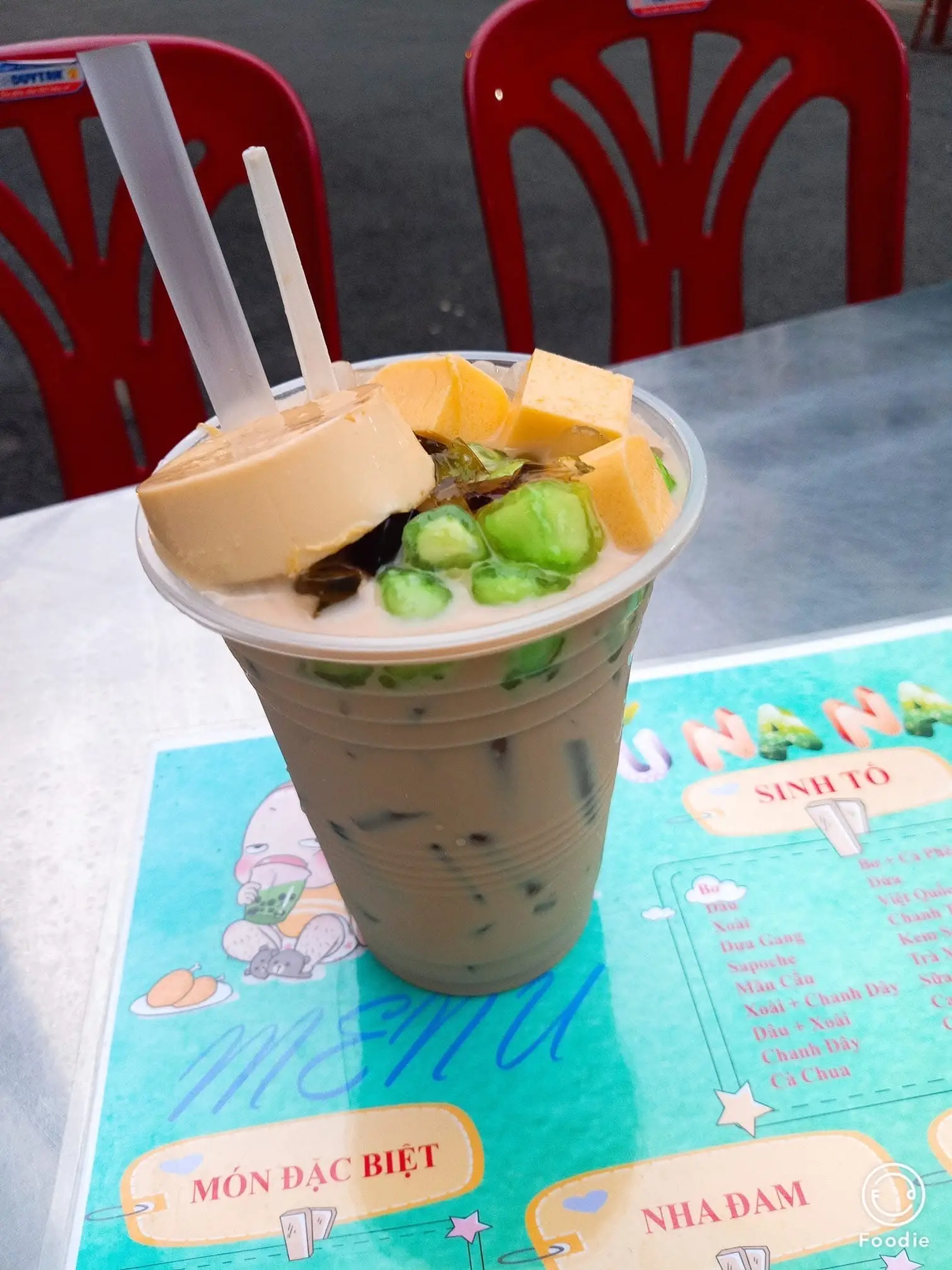 Hình ảnh Trà Sữa Gạo Rang- Ly khủng ( chỉ kèm trân châu trắng,không có những topping khác)