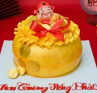 Hình ảnh bánh kem ông Thần Tài 