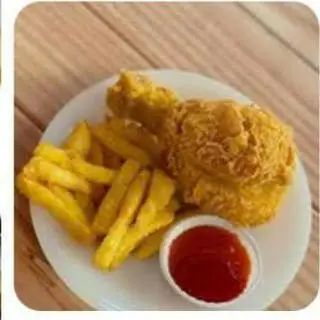 Hình ảnh Đùi Gà + Khoai Tây 