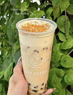Hình ảnh Ô Long Nhài Sữa Kem Trứng Dừa Nướng