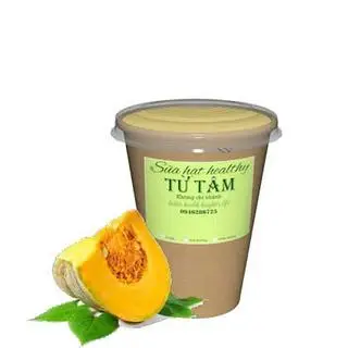 Hình ảnh Sữa bí đỏ-Tốt cho trí não(chai-uống ấm) 